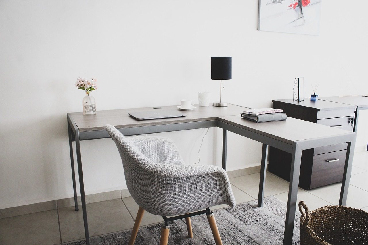 An empty desk