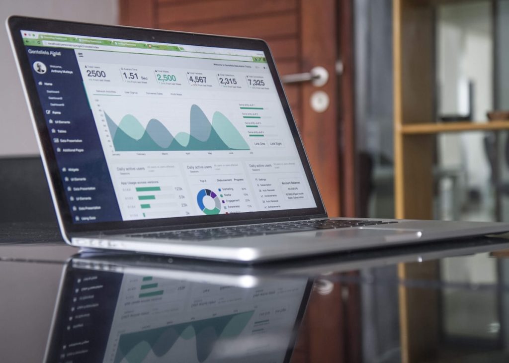 An audit trail listing views and edits by user
